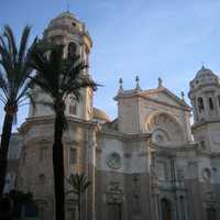Cádiz Cathedral building in Spain
