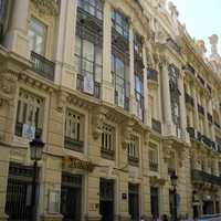 Casas Cabot in Marqués de Molins Street in Albacete, Spain