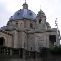 Monumento a los Caídos, francoist memorial in Pamplona, Spain