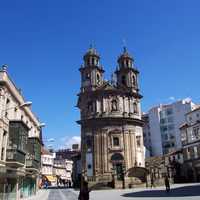 Peregrina Chapel in Pontevedra, Spain