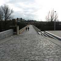 Roman bridge of Salamanca in Spain