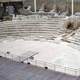 Roman theatre in Zaragoza in Spain