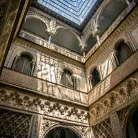 Inside the Cathedral of Seville, Spain