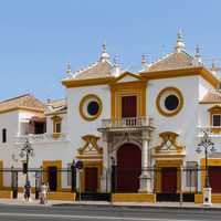 Plaza de Toros de la Real Maestranza in Seville, Spain