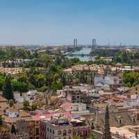 Skyline view of Seville from Giralda