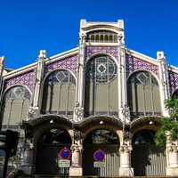 Historic Central Market of Valencia, Spain