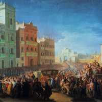 Welcoming Ferdinand at Valencia, Spain, 1814