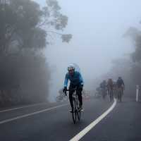 Cycling out of the mist