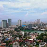 Cityscape View of Colombo City, Sri Lanka