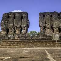 Old Ruined Buildings in Sri Lanka