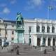 Gothenburg Town Hall with statue