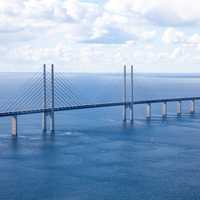 Øresund Bridge to Copenhagen