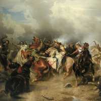 Death of Gustav II Adolf at Battle of Lutzen