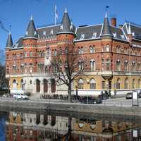 Nerikes Allehanda, newspaper former offices in Orebro, Sweden