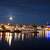 Reflections on the water in Stockholm at night image - Free stock photo ...