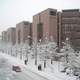 BSI buildings in the winter in Lugano in Switzerland