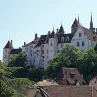 Castle of Neuchâtel in Switzerland