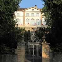 Gate to Petite Rochette in Neuchatel, Switzerland