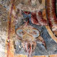 Interior of the Baptistry of S. Giovanni in Riva San Vitale