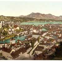 Lucerne, town in Switzerland