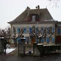 Renens castle in Switzerland