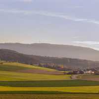 Switzerland landscape and scenery panorama
