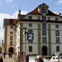 The Kornhaus Building in Rorschach, Switzerland