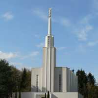 The LDS temple near Zollikofen, Switzerland