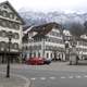 The village square in Stans, Switzerland