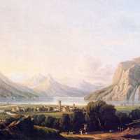 Walenstadt in 1800 in Switzerland