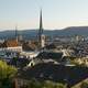 Skyline over Zurich, Switzerland