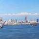 Skyline of Kaoshiung from across the bay, Taiwan