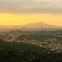 City of Taipei as seen from Mao Kong.
