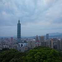 Daytime Skyline of Taipei, Taiwan