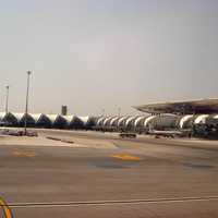 Suvarnabhumi International Airport near Bangkok, Thailand