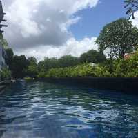 Water in the Pool at a resort in Thailand