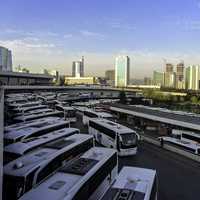 Intercity Bus Terminal in Yenimahalle, Ankara, Turkey