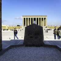 Tomb of İsmet İnönü in Ankara, Turkey