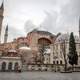 Hagia Sophia architecture in Istanbul, Turkey
