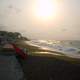 Autumn late afternoon by the Sea in Turkey