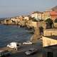 North walls of Sinop Fortress in Turkey