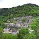 Old stone village on the Mountainside