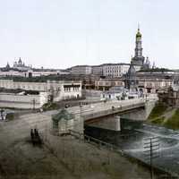 19th-century view of Kharkiv, Ukraine