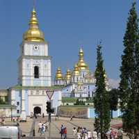 St. Michael's cathedral in Kiev, Ukraine