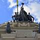 Statue on top of Odessa Train Station, Ukraine