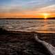 Sunset over the Lake in Ukraine