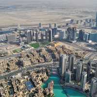 Cityscape of Dubai, United Arab Emirates UAE