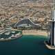 Dubai Cityscape with Burj Al Arab Jumeirah in the United Arab Emirates - UAE