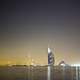 Night lights and skyline in Dubai, United Arab Emirates, UAE