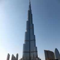 The tallest building in the world, Burj Khalifa in Dubai, United Arab Emirates, UAE